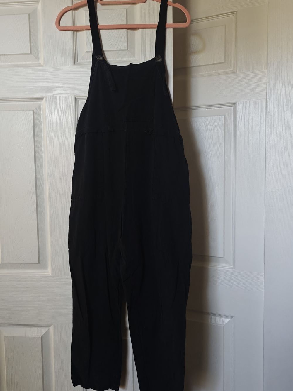 Women's Cloth Overalls - Black